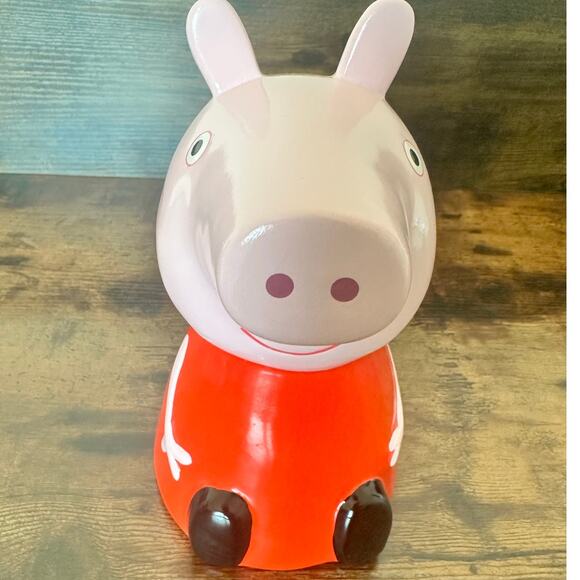 PEPPA PIG Ceramic Bank Coin Piggy Bank Fun Way To Save Money Gift - Picture 1 of 11